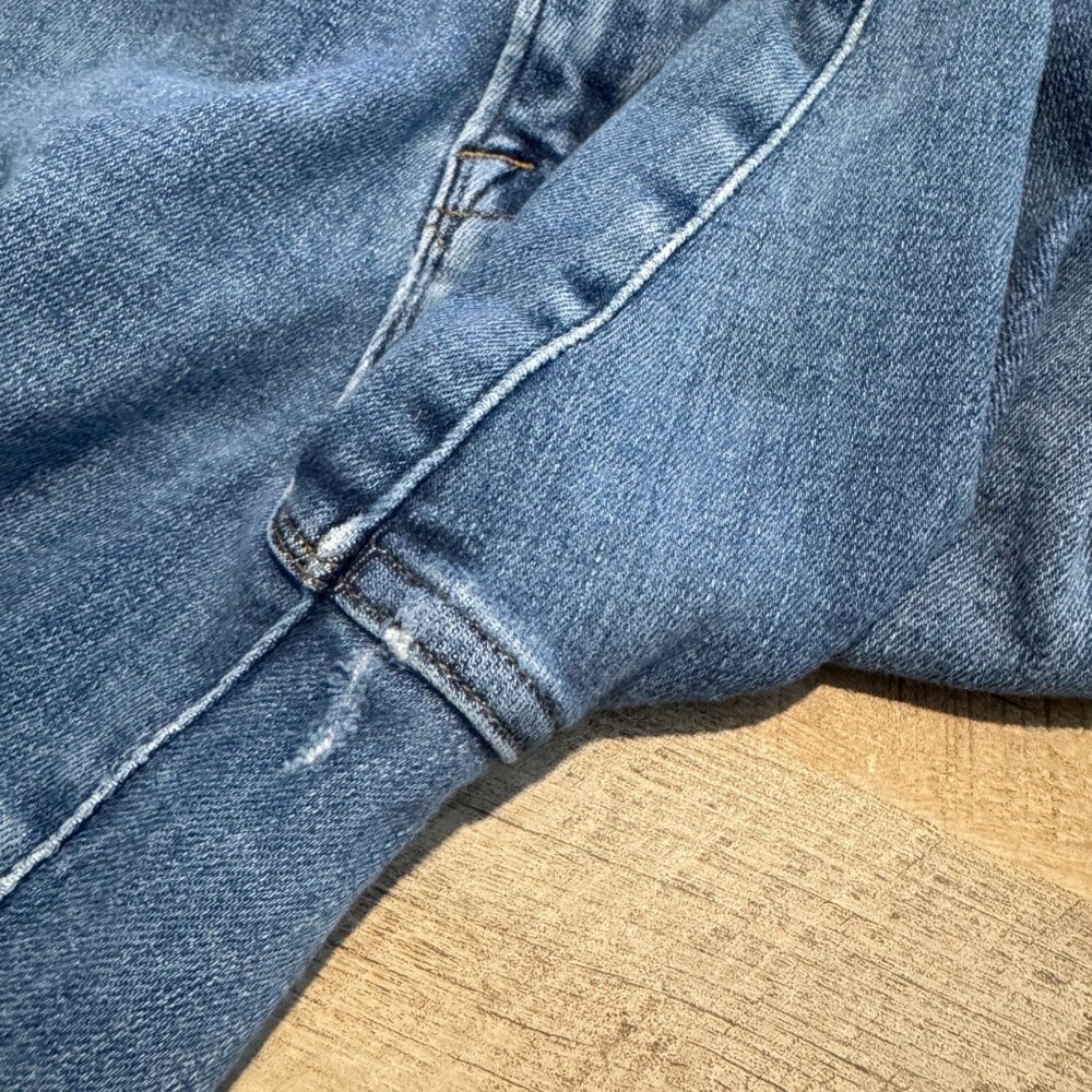 Frame Denim Le High Rise Straight Leg Jeans Casual Preppy Blue Bestia Size 29 - Picture 9 of 12